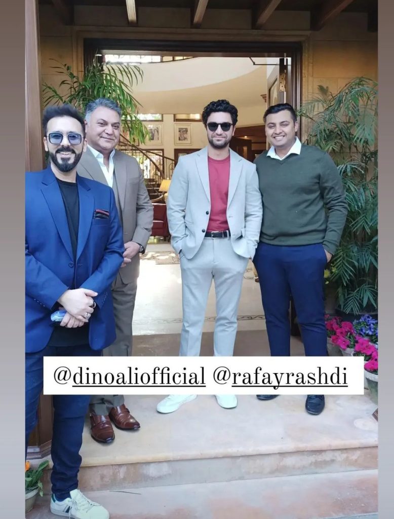 Celebrities Spotted At Rafay Rashidi's Place For Lunch In Honor of Sulatana Siddiqui