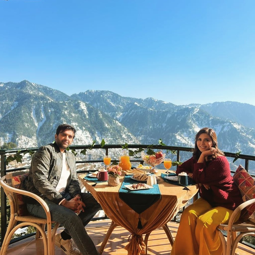 Sunita Marshall & Hassan Ahmed Pictures From Nathia Gali