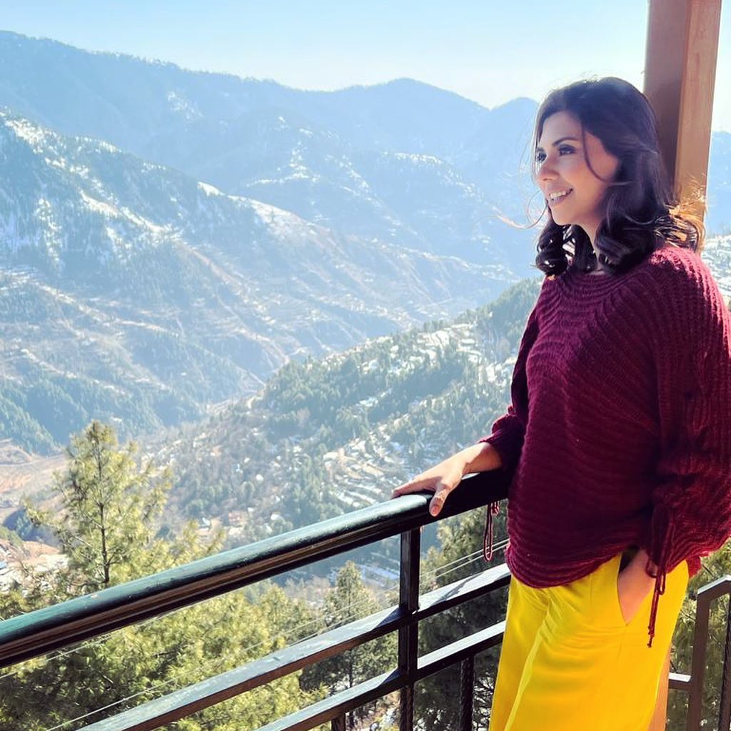 Sunita Marshall & Hassan Ahmed Pictures From Nathia Gali