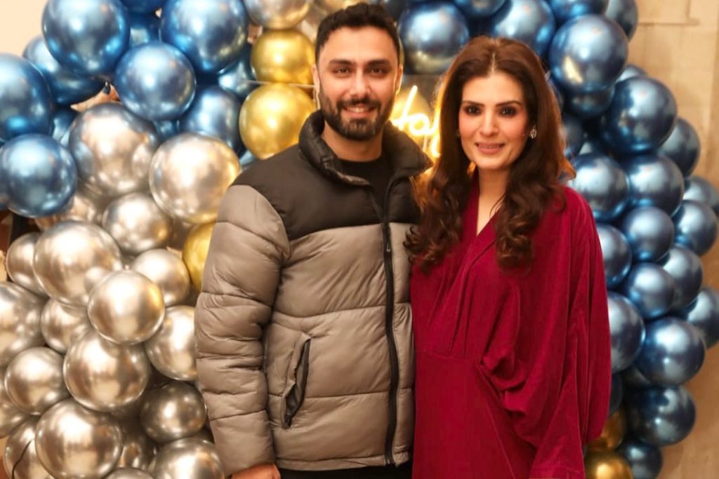 Resham Shares Pictures With Ahmed Ali Akbar from Recent Events