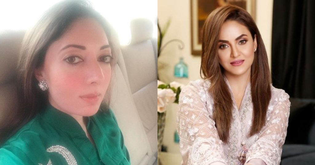 Nadia Khan Is Filing 50 Crore Defamation Lawsuit Against Sharmila Faruqi