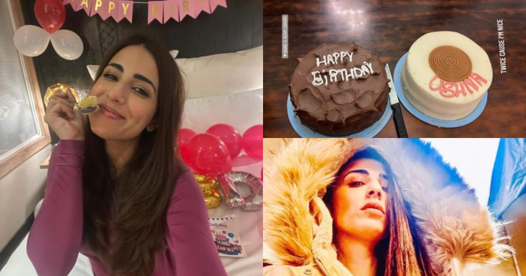 Ushna Shah Celebrates Her 32nd Birthday