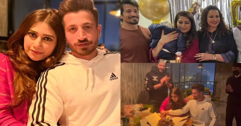 Saba Faisal’s son Salman Faisal Pictures With Wife
