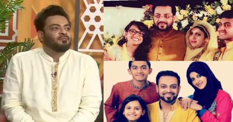 Dr Aamir Liaquat’s Emotional Statement/Message For His Kids