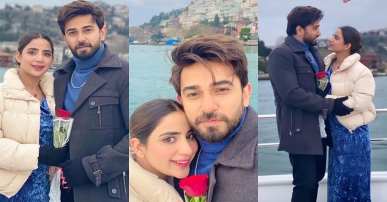 Saboor Aly & Ali Ansari Spending HoneyMoon In Istanbul – Pictures
