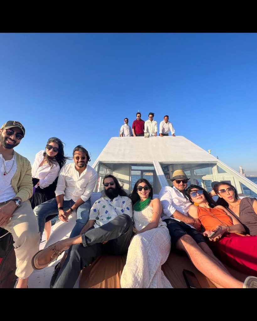 Mariyam Nafees Celebrates Birthday With Husband And Friends On A Yacht