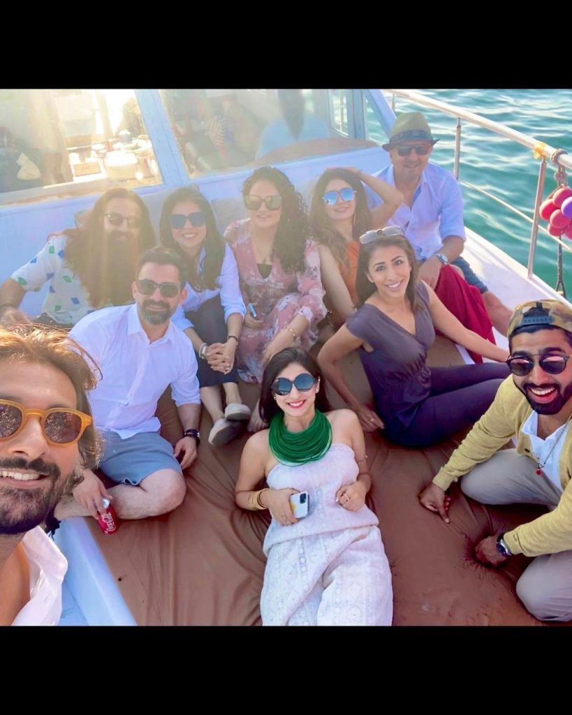 Mariyam Nafees Celebrates Birthday With Husband And Friends On A Yacht