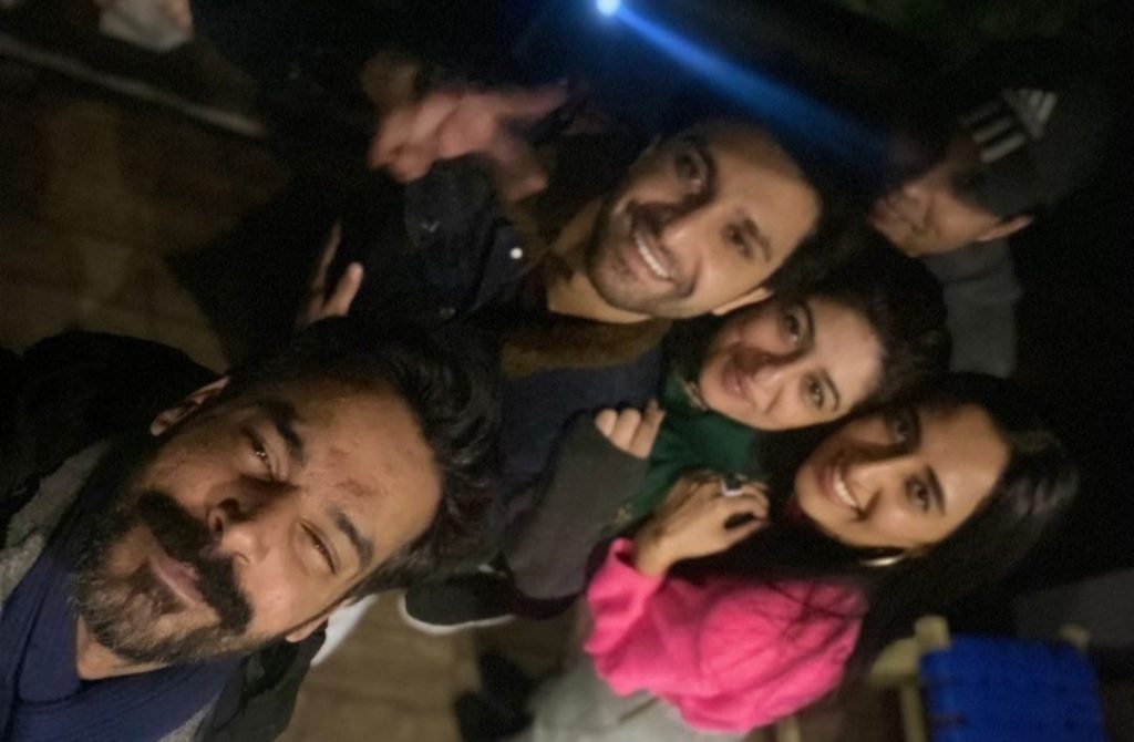 Ahad Raza Mir Spotted With Friends