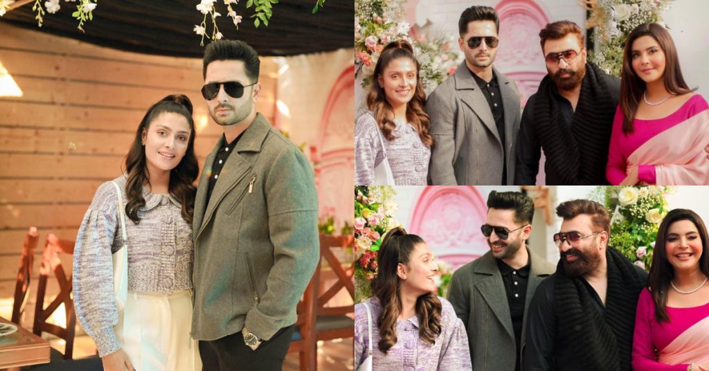 Ayeza Khan And Danish Taimoor At Nida Yasir's Birthday - Beautiful Pictures