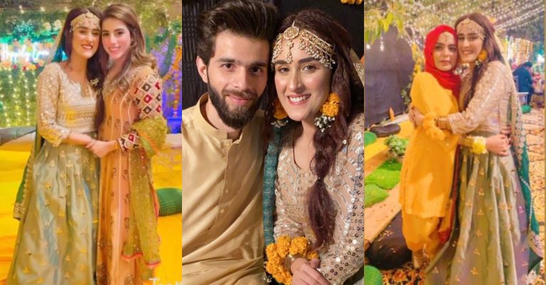 Actress Shehzeen Rahat’s Intimate Mayoun Event