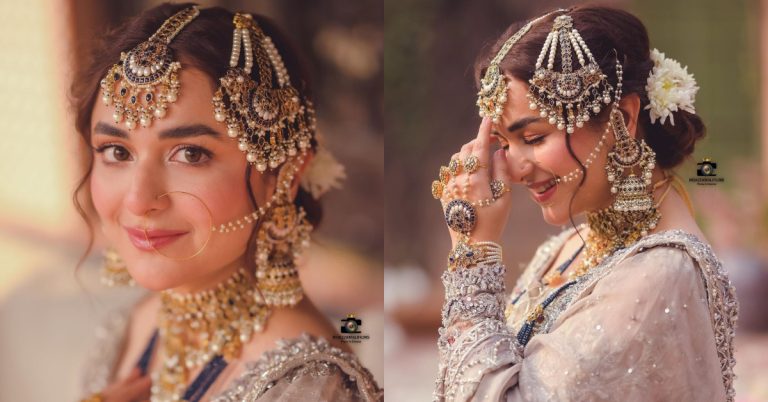 Yumna Zaidi’s Enchanting Clicks From Her Latest Bridal Shoot