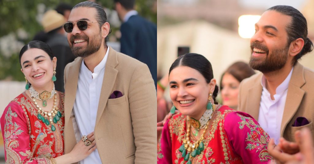 Saheefa Jabbar With Her Husband At A Wedding Event - Adorable Clicks
