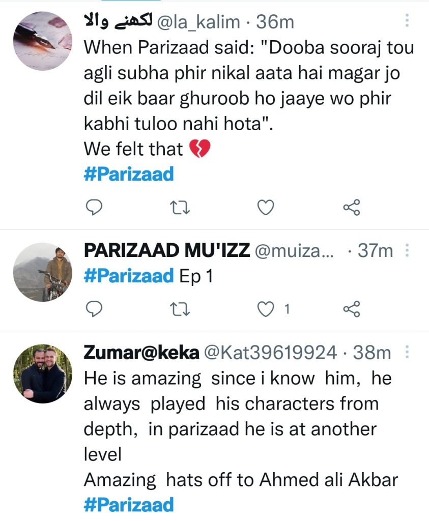 Parizaad Drama Last Episode Public Reaction