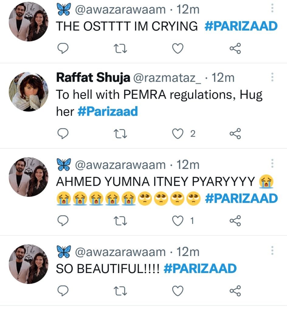 Parizaad Drama Last Episode Public Reaction