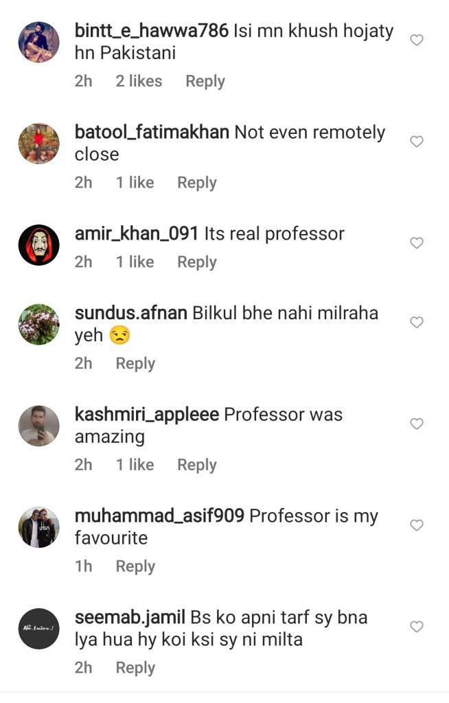 Public Reaction On Nida Yasir Inviting Money Heist Professor's Doppelganger