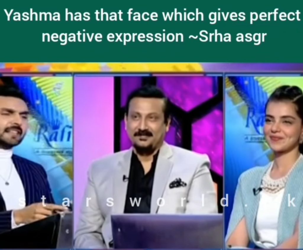 Bebaak Drama Actress Srha Asghar Talks About Co-star Yashma Gill's Negative Expressions