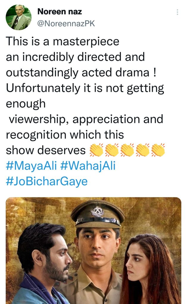 Jo Bichar Gaye Garnering Immense Public Praise