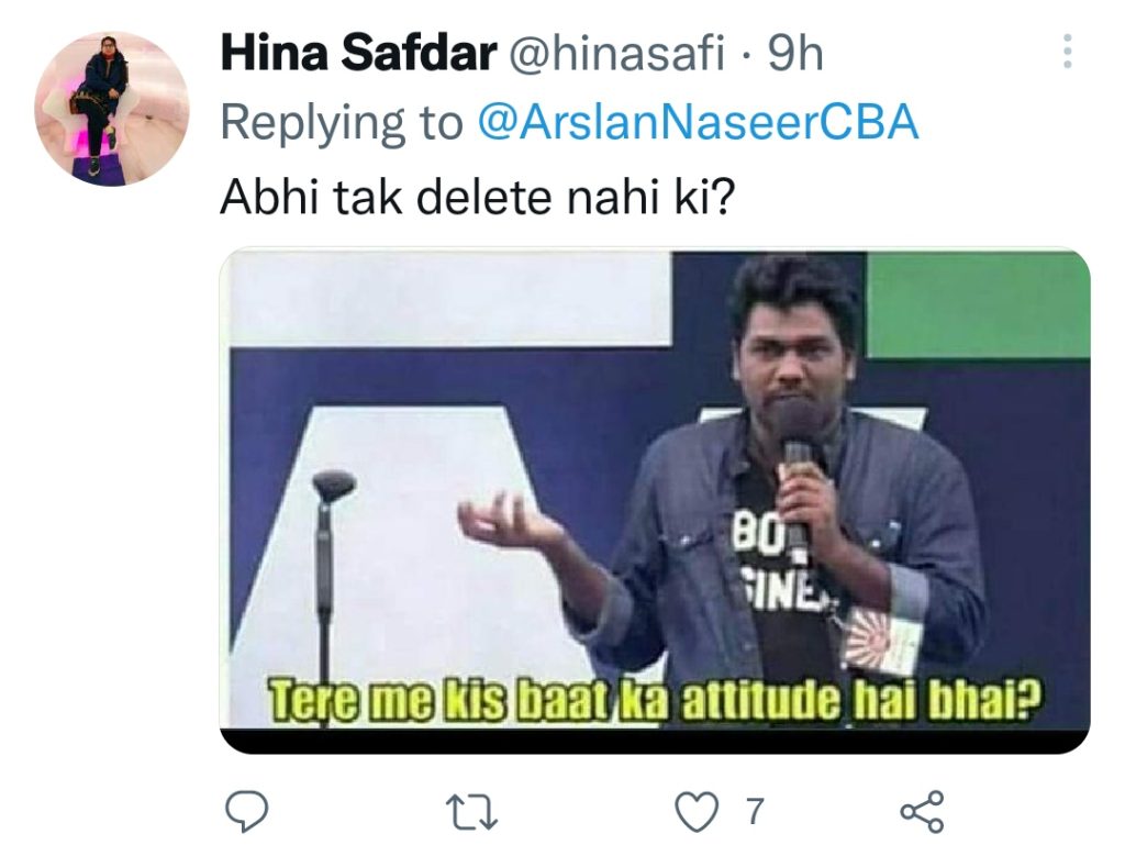 Arsalan Naseer Gets Hate on Twitter