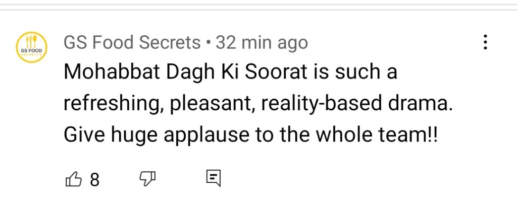 Mohabbat Dagh Ki Soorat Last Episode Public Reaction