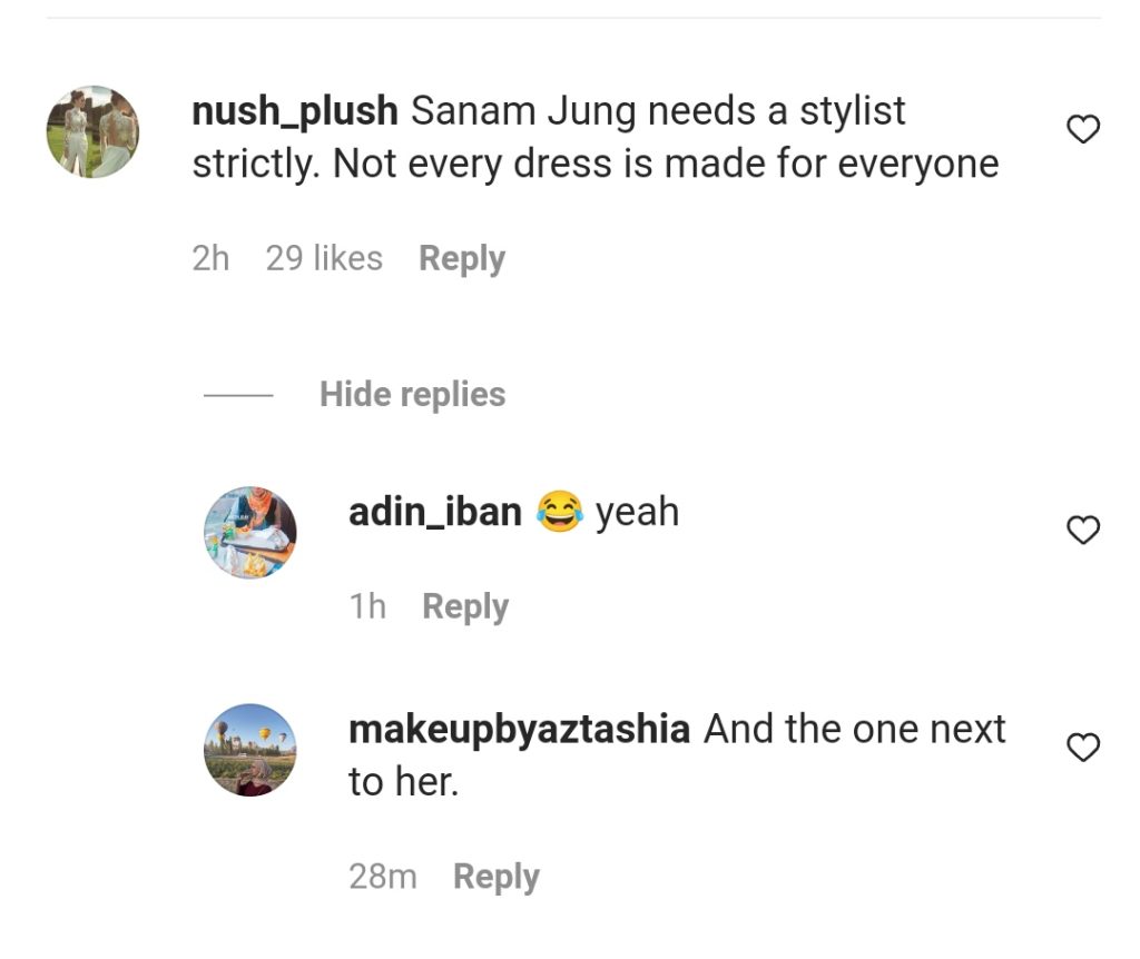 Public Criticism on Sanam Jung's Dressing Style