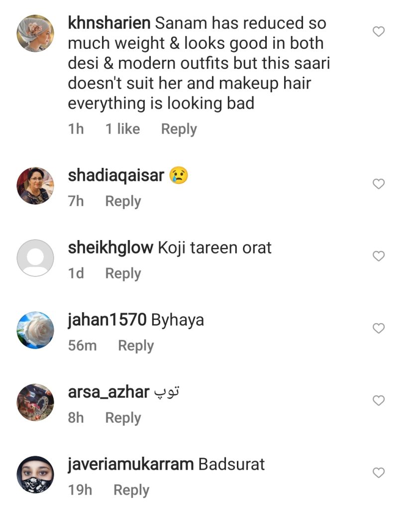 Public Criticism on Sanam Jung's Dressing Style
