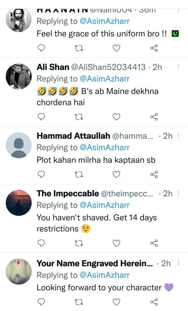 Public Reaction on Asim Azhar's Look From Sinf E Aahan