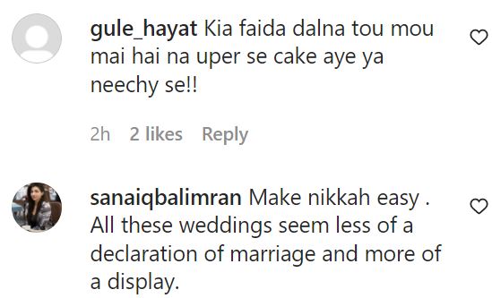 Netizens Bash Pakistani Couple For Lavish Cake Cutting Ceremony