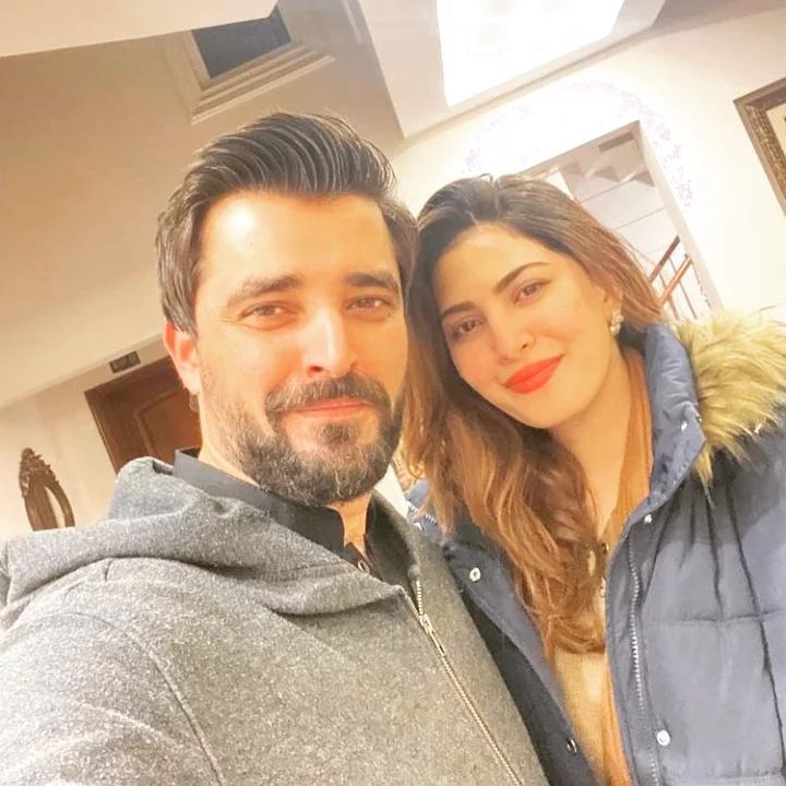 Naimal Khawar Khan & Hamza Ali Abbasi Latest Clicks