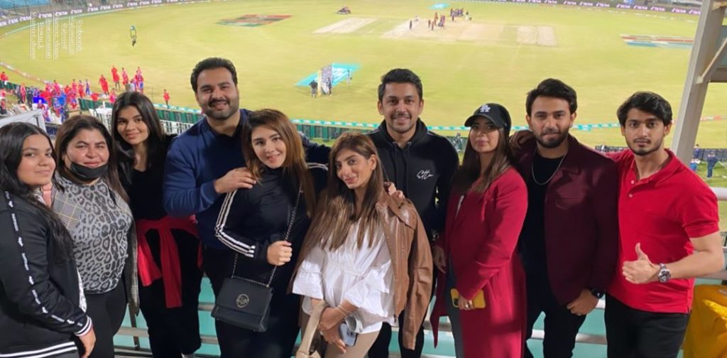 Celebrities Spotted At PSL 7 Match