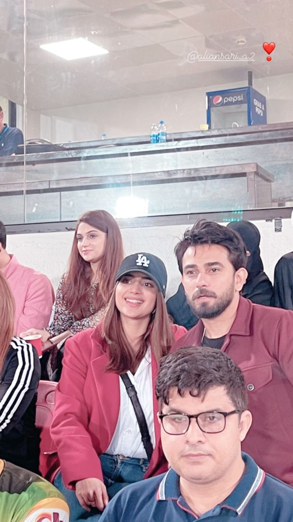 Celebrities Spotted At PSL 7 Match