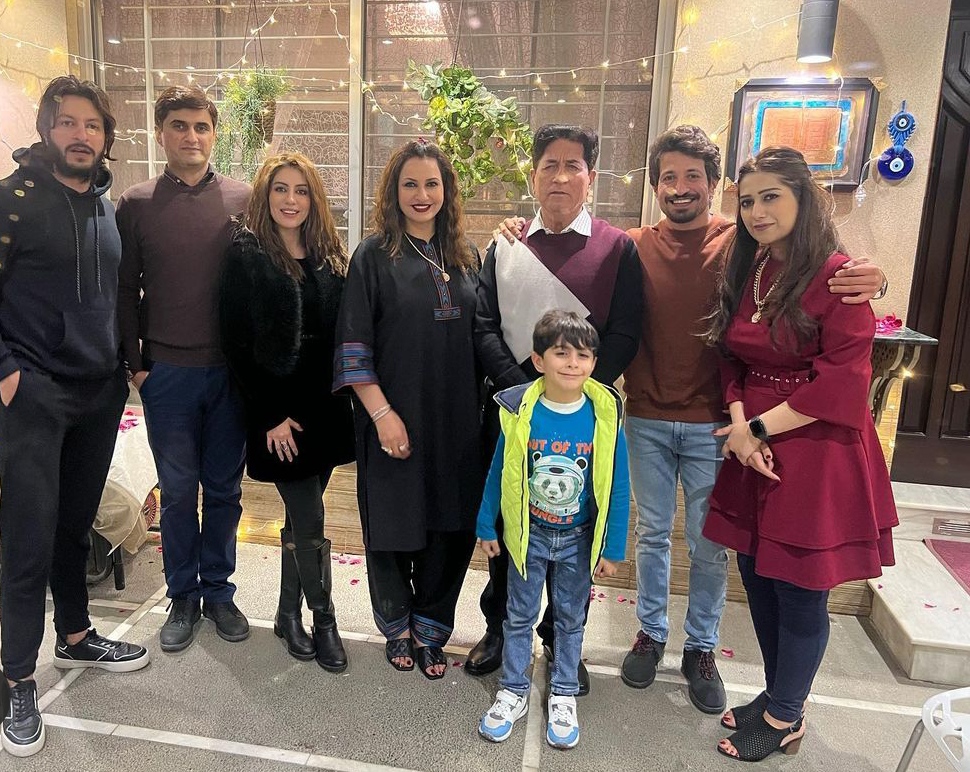 Saba Faisal's son Salman Faisal Pictures With Wife
