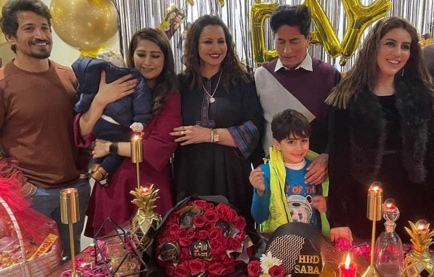 Saba Faisal's son Salman Faisal Pictures With Wife