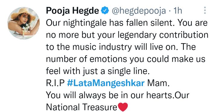 Bollywood Singing Legend Lata Mangeshkar Passes Away