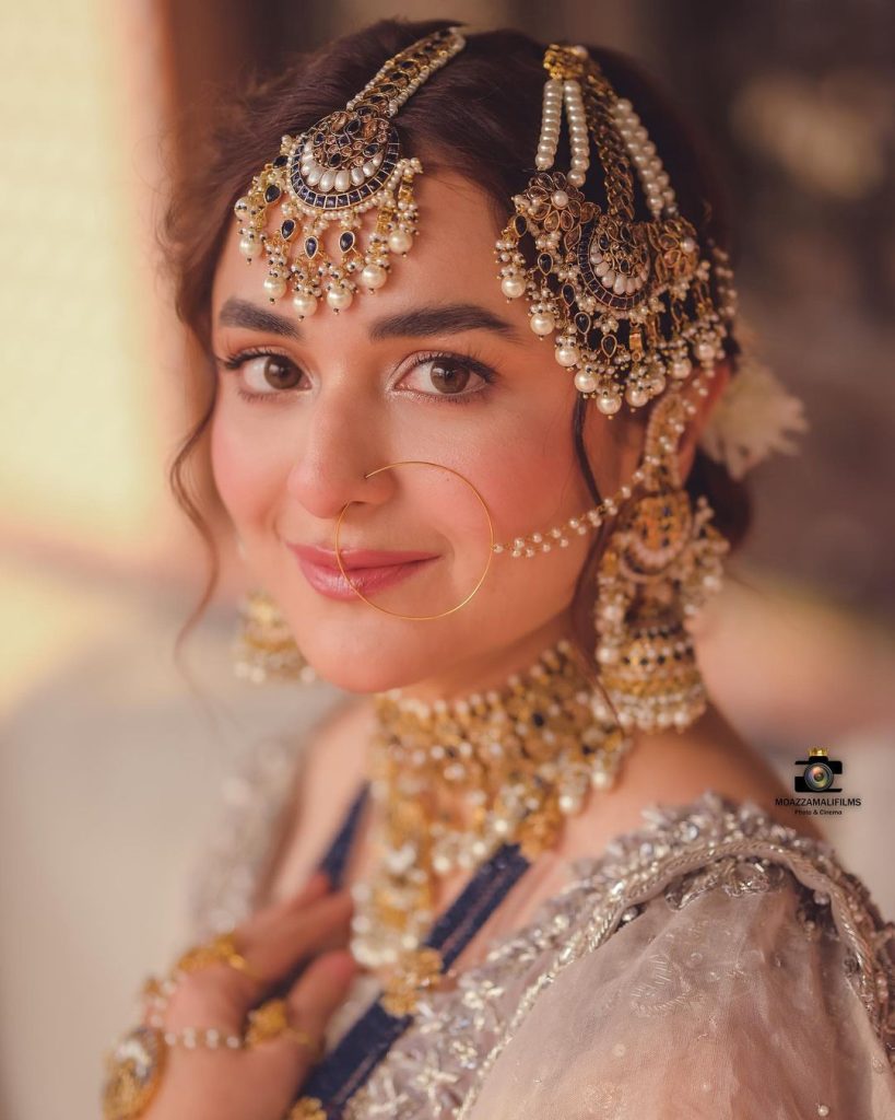 Yumna Zaidi’s Enchanting Clicks From Her Latest Bridal Shoot Reviewit.pk