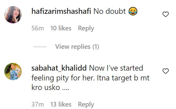 Zarnish Khan Shares Her Remarks On Alizeh Shah’s Attitude