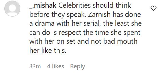 Zarnish Khan Shares Her Remarks On Alizeh Shah’s Attitude