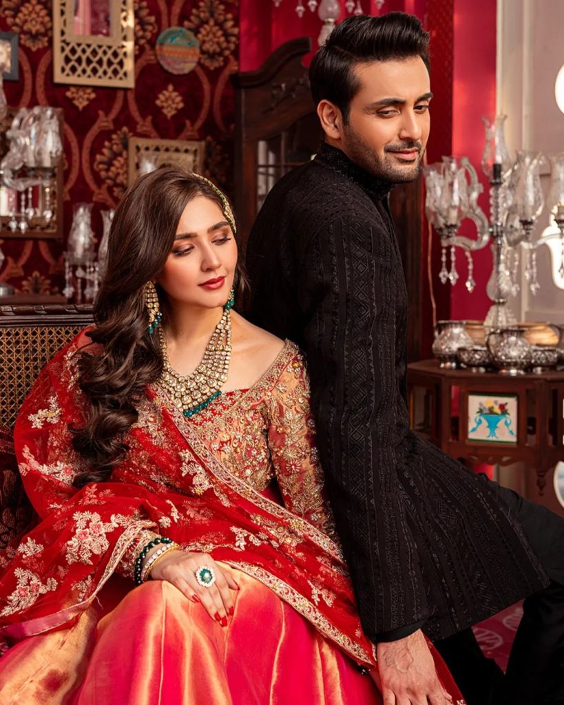 Pardes Couple Affan Waheed And Dur e Fishan's Wedding Shoot