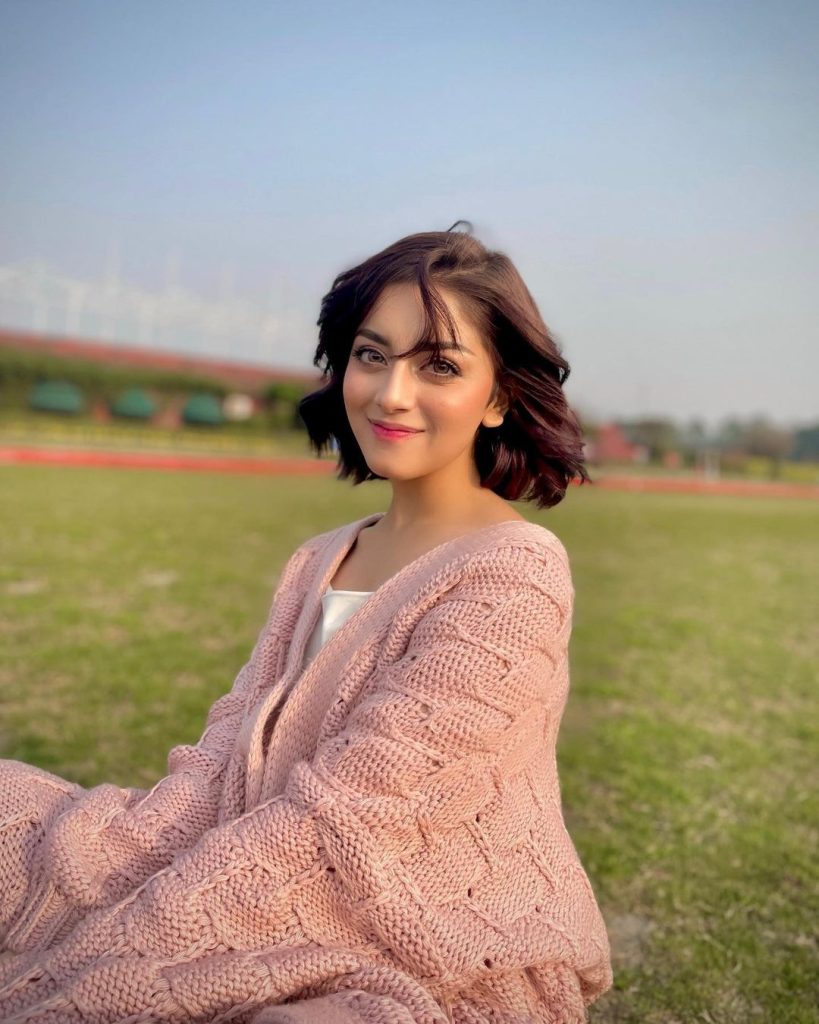 Alizeh Shah Pictures in Cozy Winter Outfits