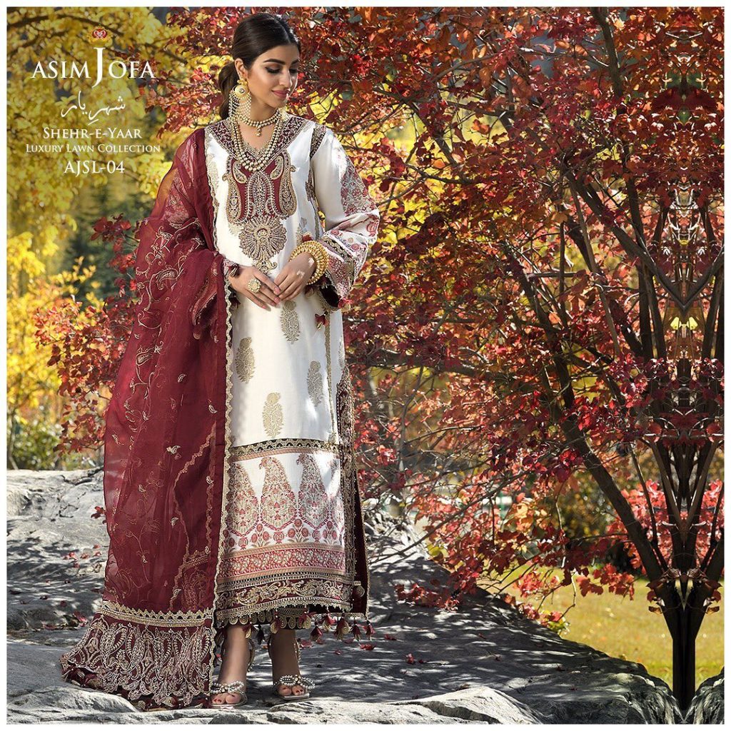 Asim Jofa's Luxury Lawn Collection 2022