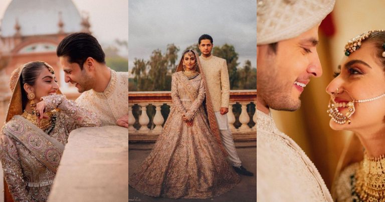 Hiba Qadir And Arez Ahmed’s Regal Photoshoot