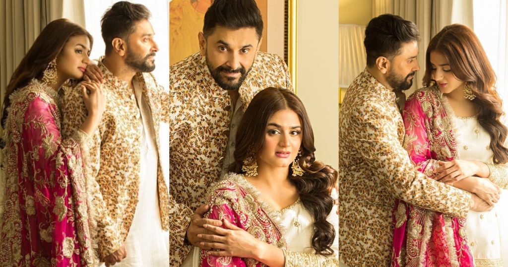 Hira And Mani's Romantic Couple Shoot For A Magazine