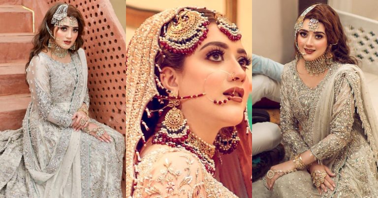 Momina Iqbal Looks Ethereal In Bridal Look