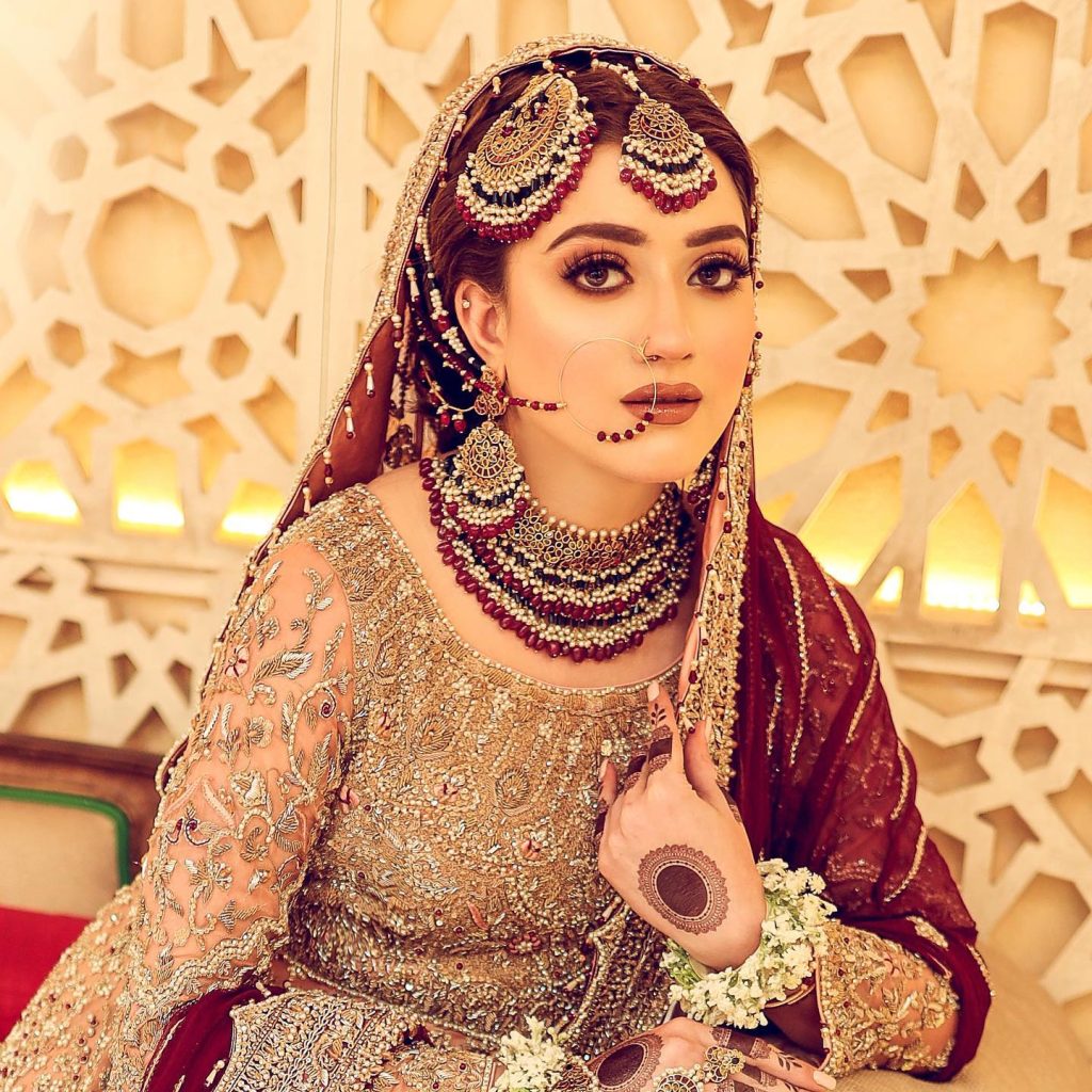 Momina Iqbal Looks Ethereal In Bridal Look