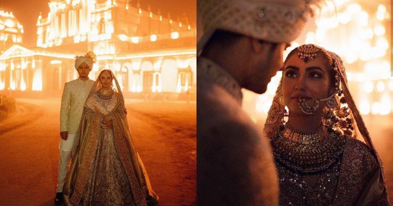 People Think Hiba And Arez’s Wedding Venue Was On Fire