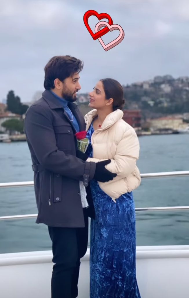 Saboor Aly & Ali Ansari Spending HoneyMoon In Istanbul - Pictures