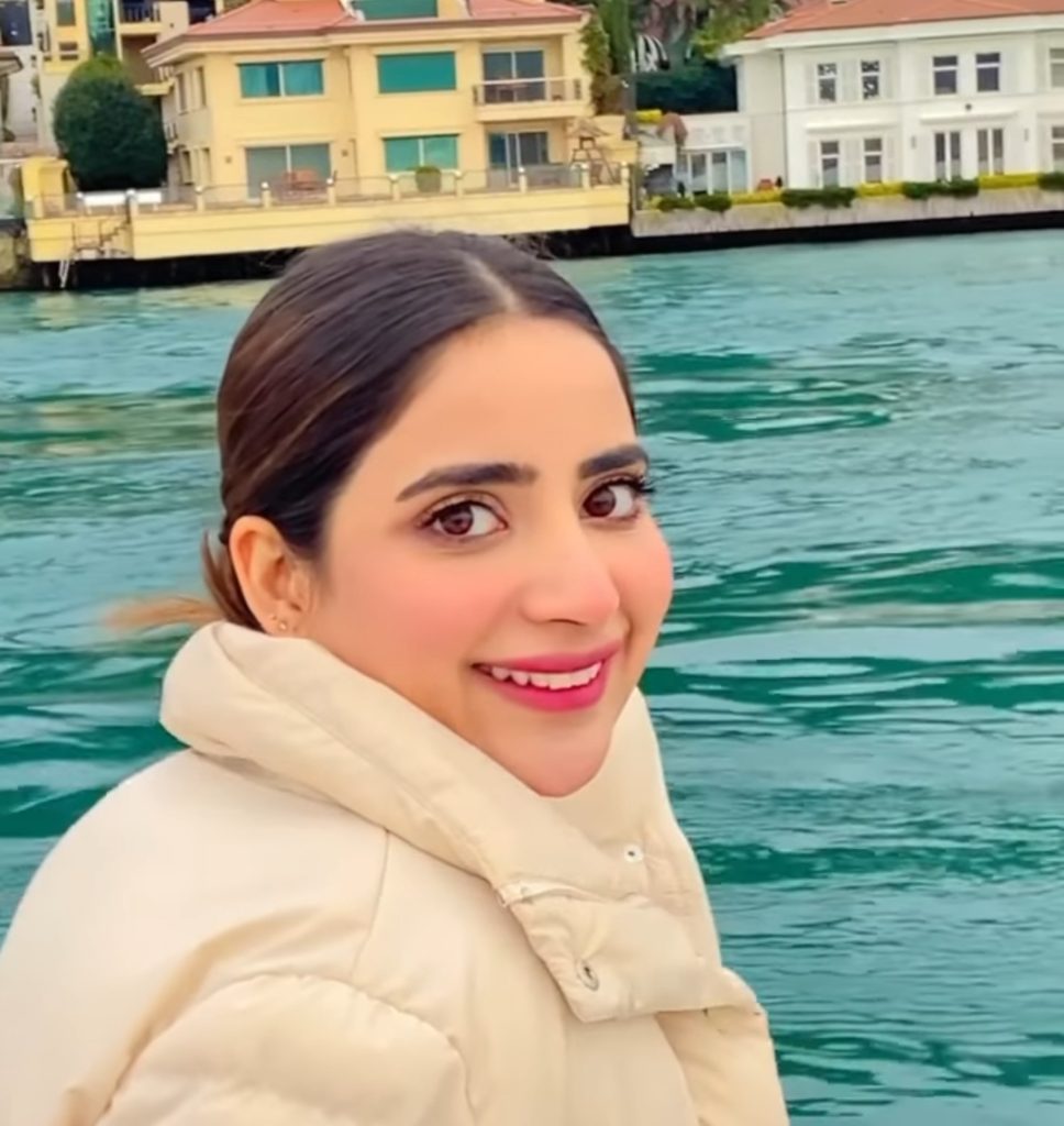 Saboor Aly & Ali Ansari Spending HoneyMoon In Istanbul - Pictures