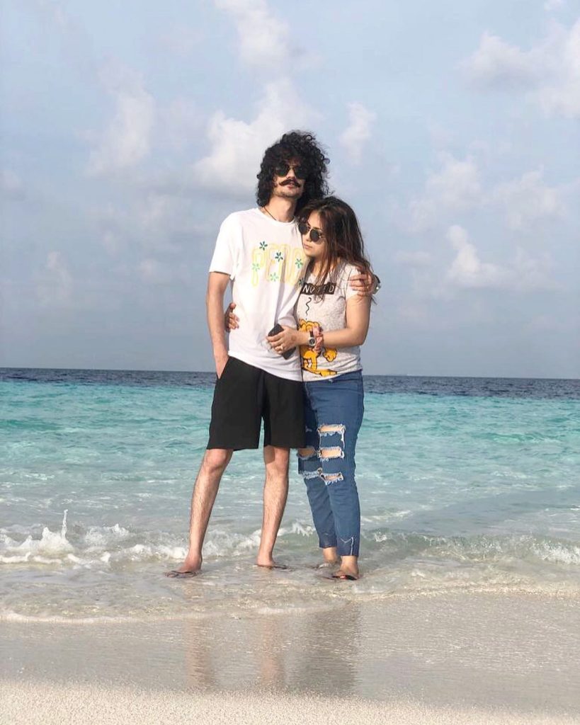 Dil Moum Ka Dia Famed Zubi Majeed Honeymoon Pictures from Maldives