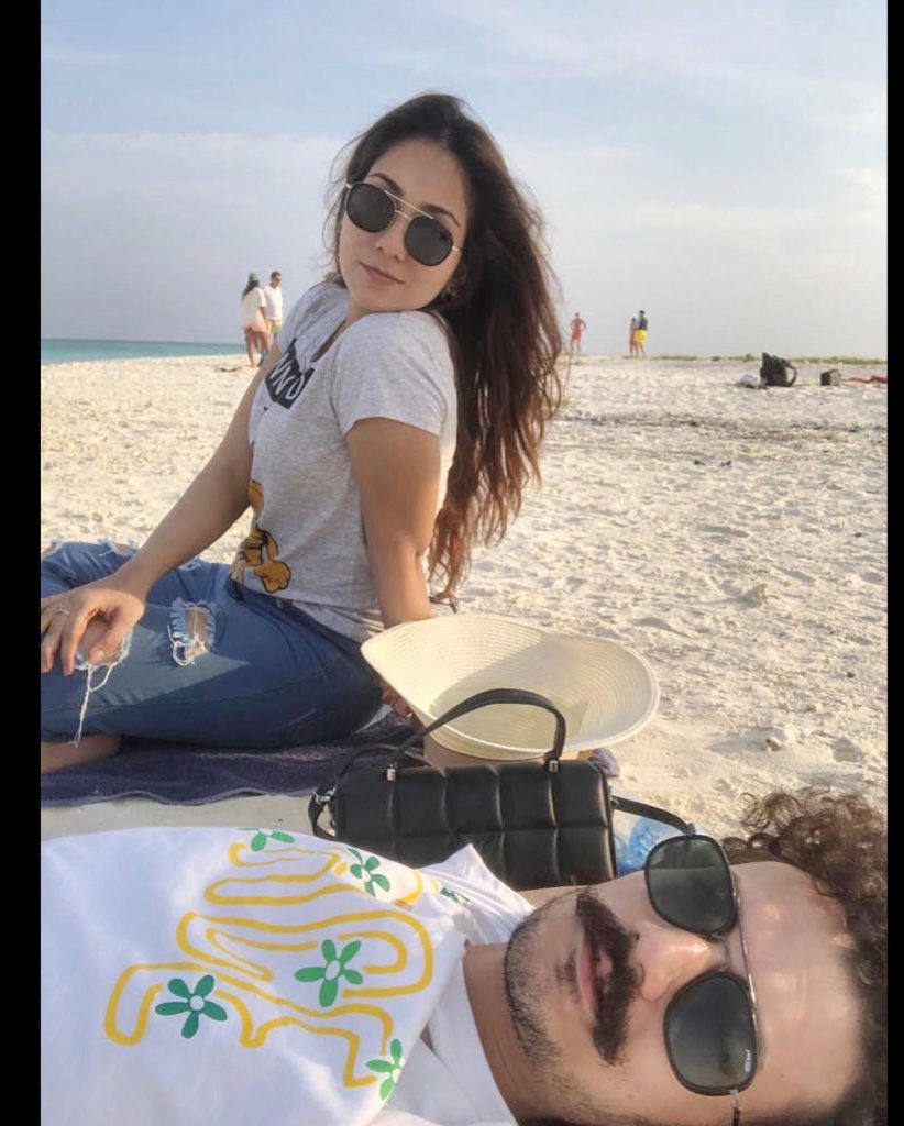 Dil Moum Ka Dia Famed Zubi Majeed Honeymoon Pictures from Maldives