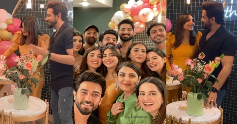 Inside Saboor Aly’s Star Studded Birthday Bash