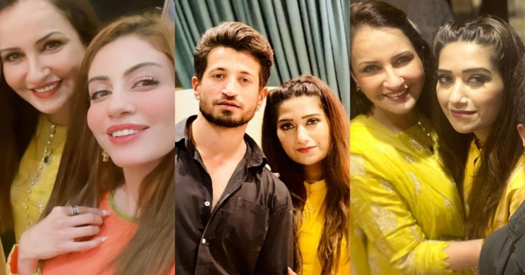 Saba Faisal's Family Pictures from A Dinner